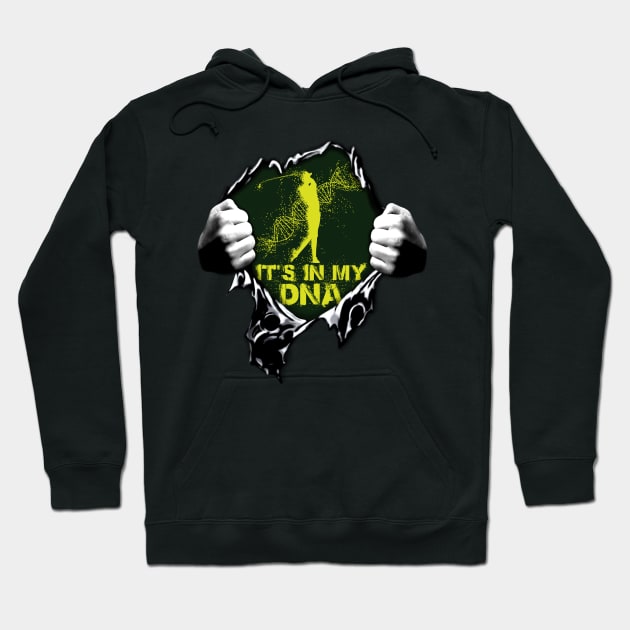 Golf in my DNA Hoodie by golf365